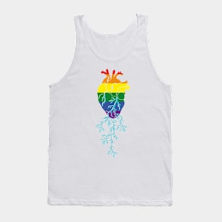 Love is love heart v2 Tank Top